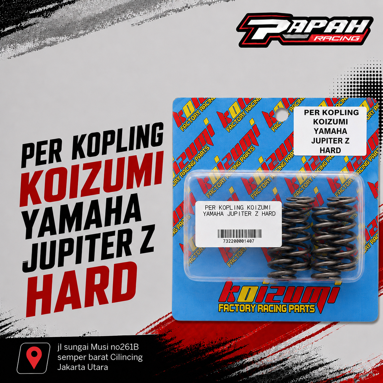 PER KOPLING KOIZUMI YAMAHA JUPITER Z HARD